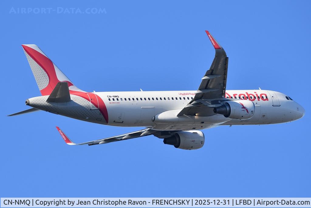 CN-NMQ, 2014 Airbus A320-214 C/N 5984, Bordeaux (BOD)	Tangier (TNG)	3O304