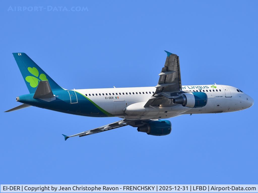 EI-DER, 2005 Airbus A320-214 C/N 2583, Bordeaux (BOD)	Dublin (DUB)	EI507