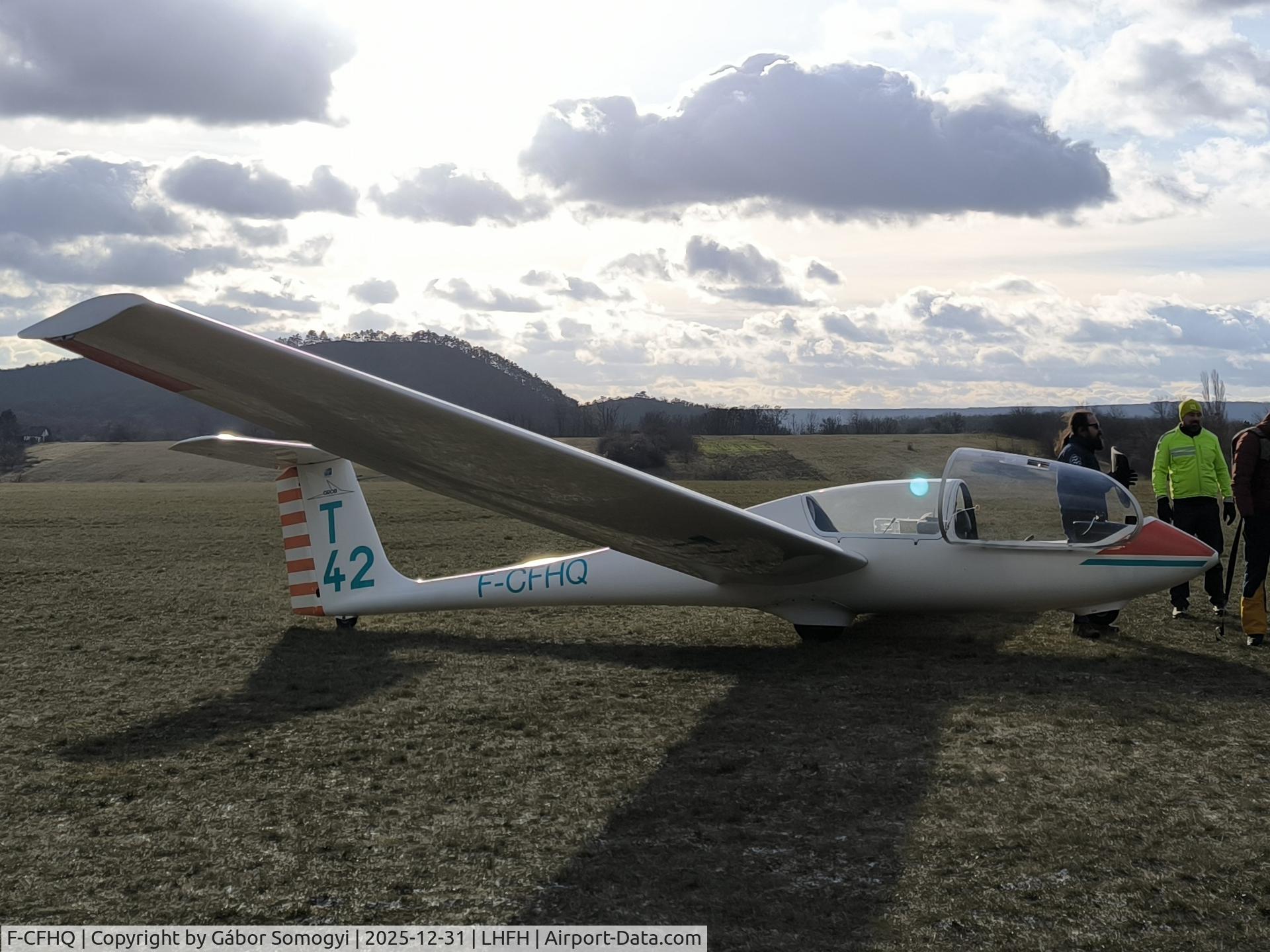 F-CFHQ, Grob G-103 Twin Astir II C/N 3568, F-CFHQ, LHFH, 2025.12.31.