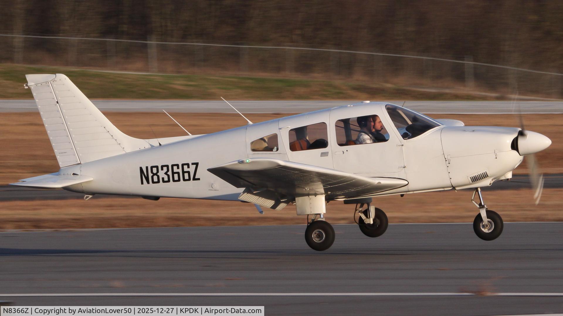 N8366Z, 1981 Piper PA-28-181 C/N 28-8190206, Archer II