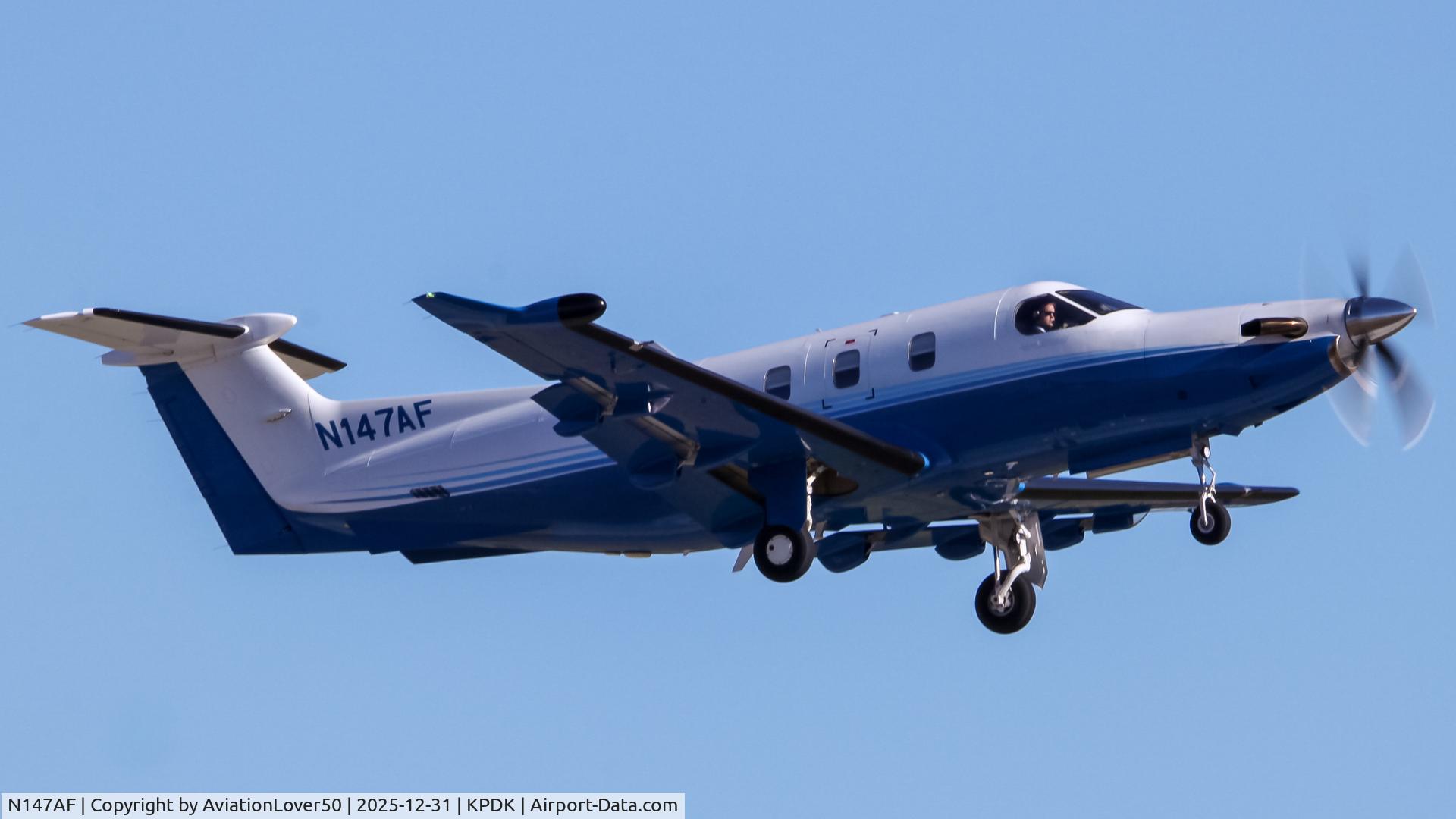 N147AF, 2021 Pilatus PC-12/45 C/N 2147, PlaneSense PC-12