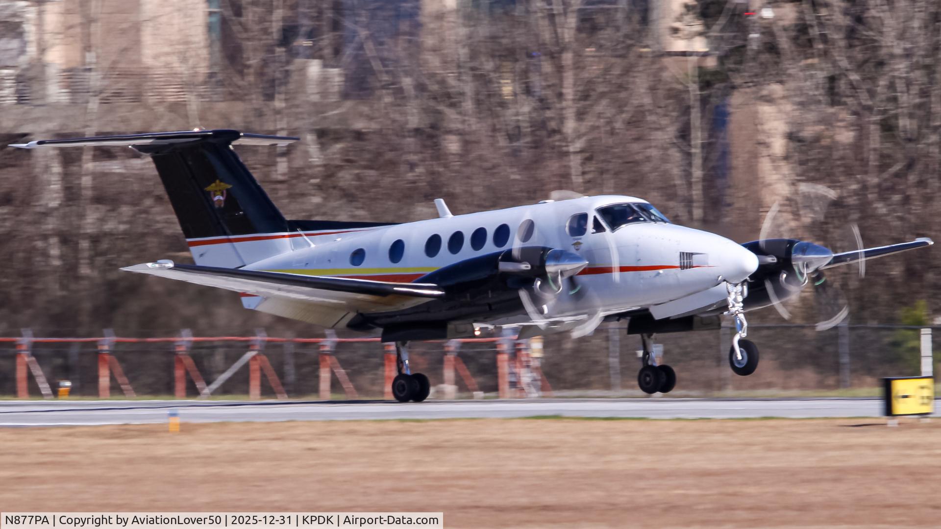 N877PA, Beech B200 King Air C/N BB-1844, Pafford King Air 200