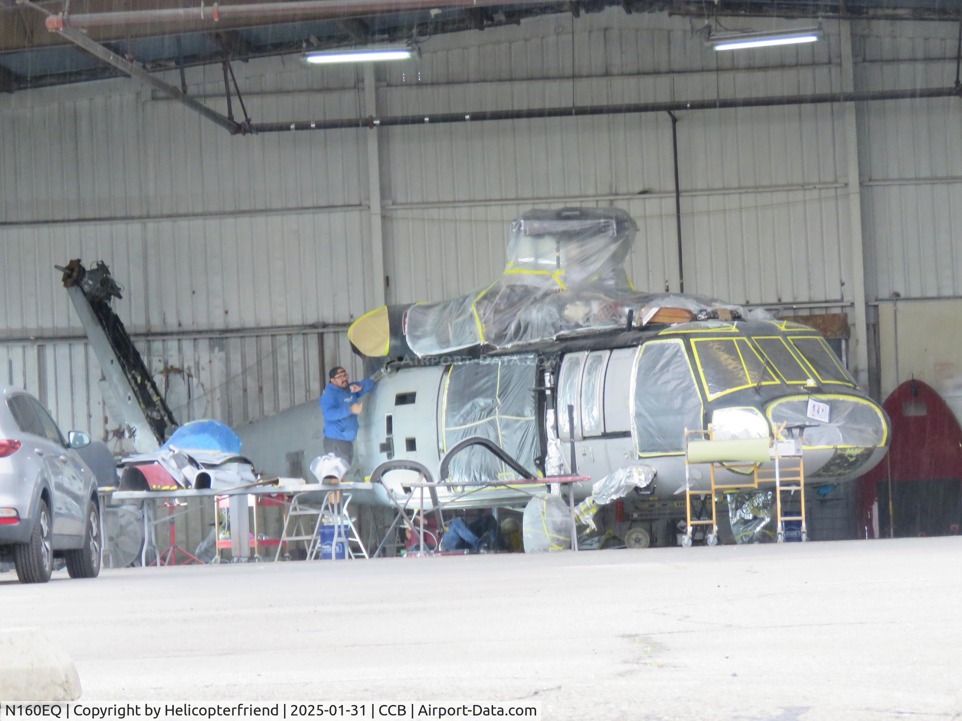 N160EQ, 1978 Sikorsky UH-60A Black Hawk C/N 70.070, Almost ready for paint