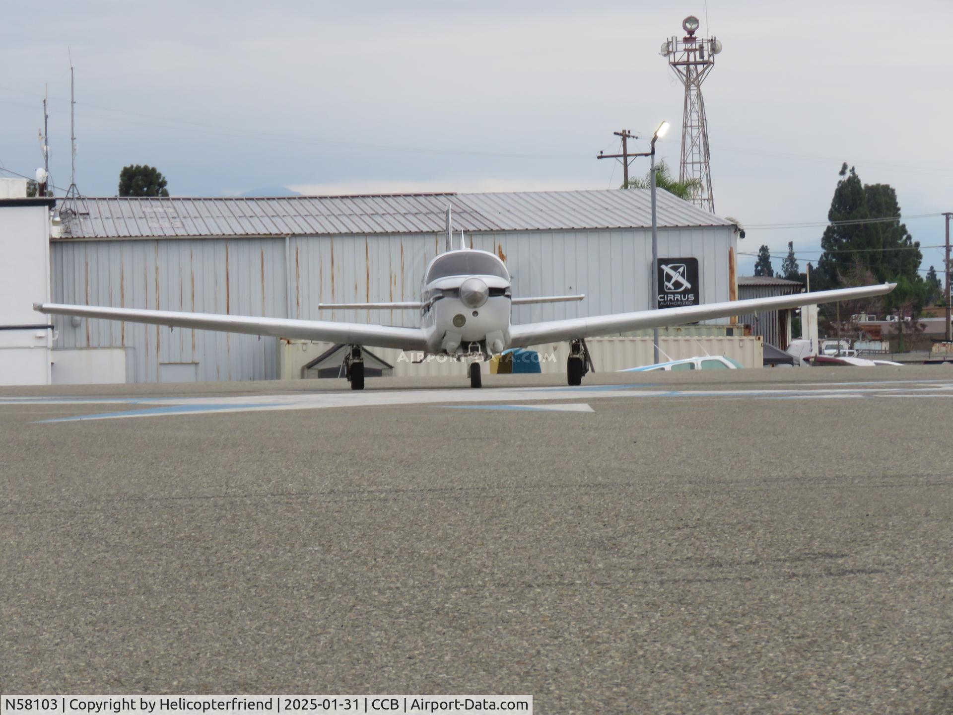 N58103, 1986 Mooney M20J 201 C/N 24-3009, Lycoming IO-360-A3B6D