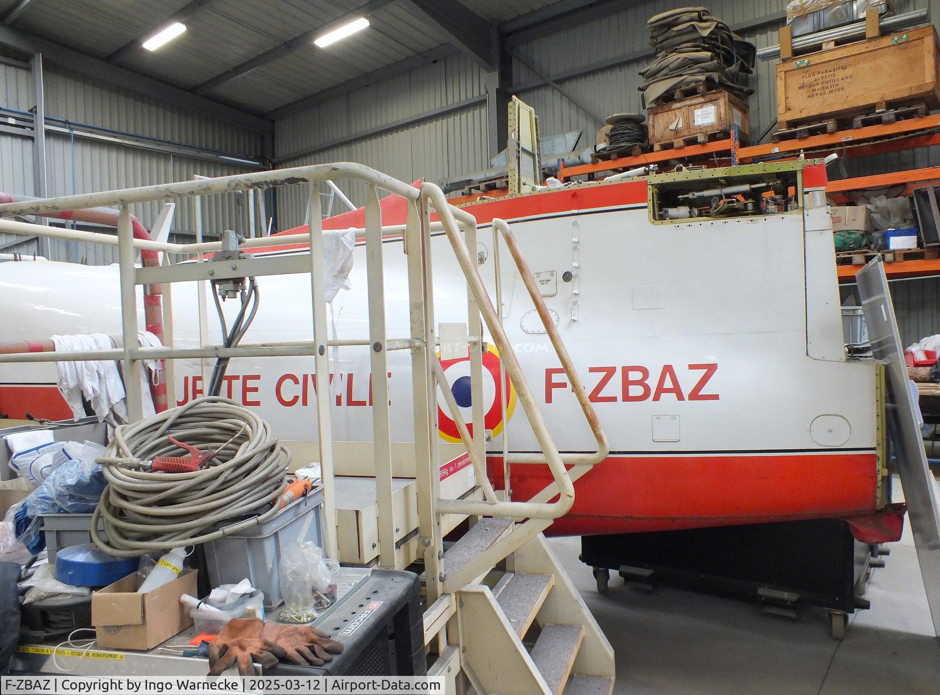 F-ZBAZ, De Havilland Canada CS2F-2 C/N DHC57, Conair Turbo Firecat being restored at the Ailes Anciennes Toulouse Museum, Blagnac