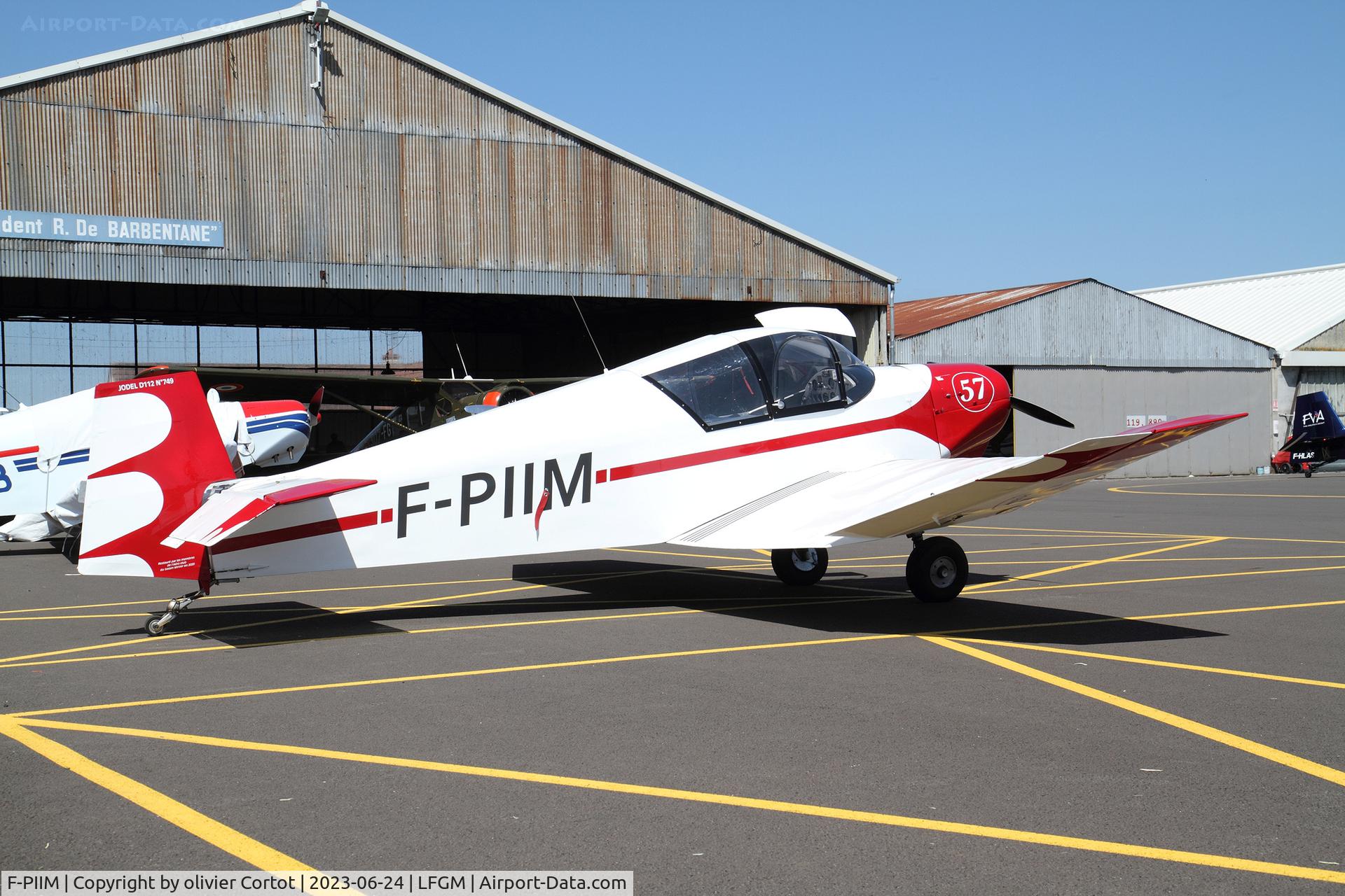 F-PIIM, Jodel D-112 C/N 749, summer 2023