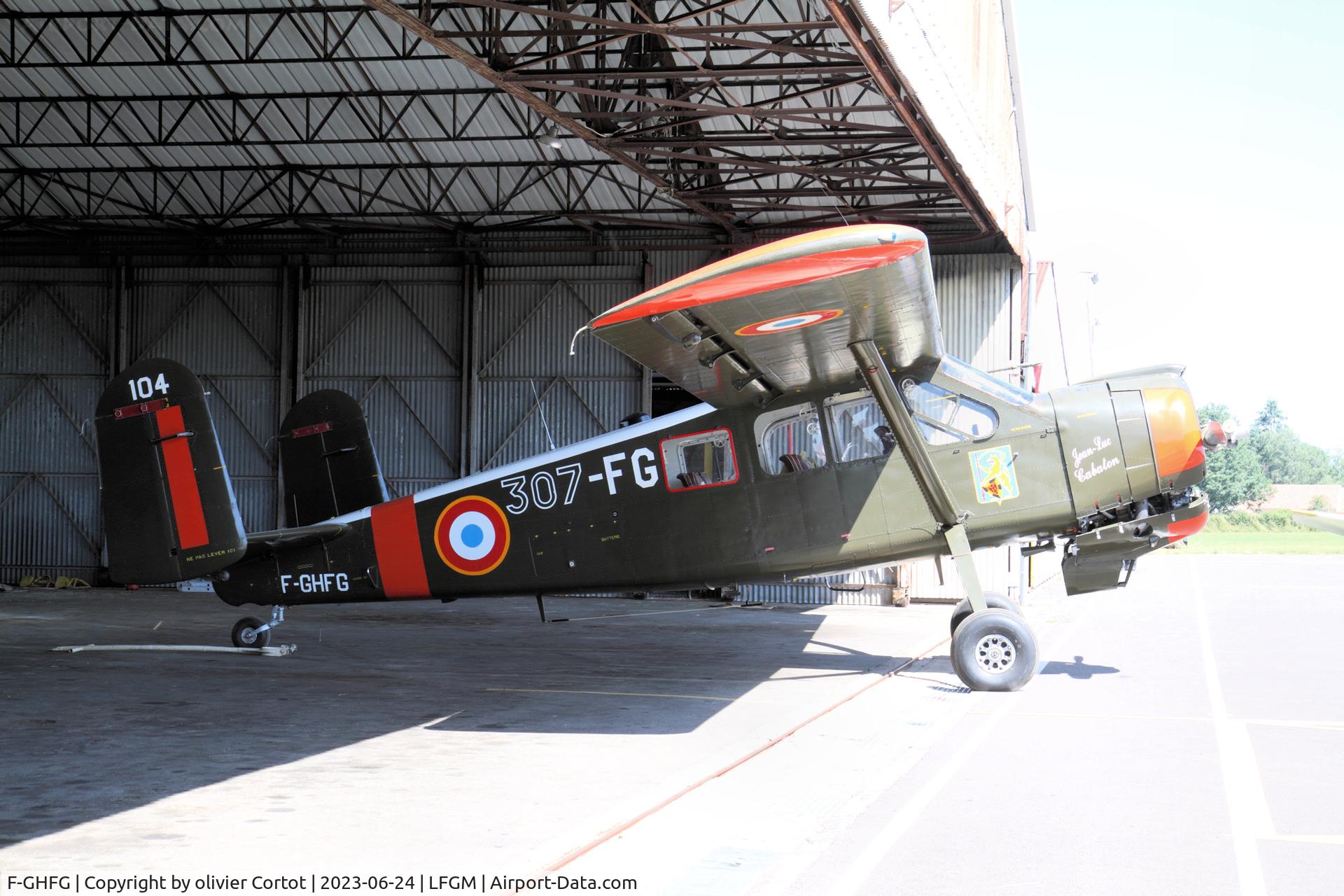 F-GHFG, Max Holste MH-1521M Broussard C/N 151, june 2023