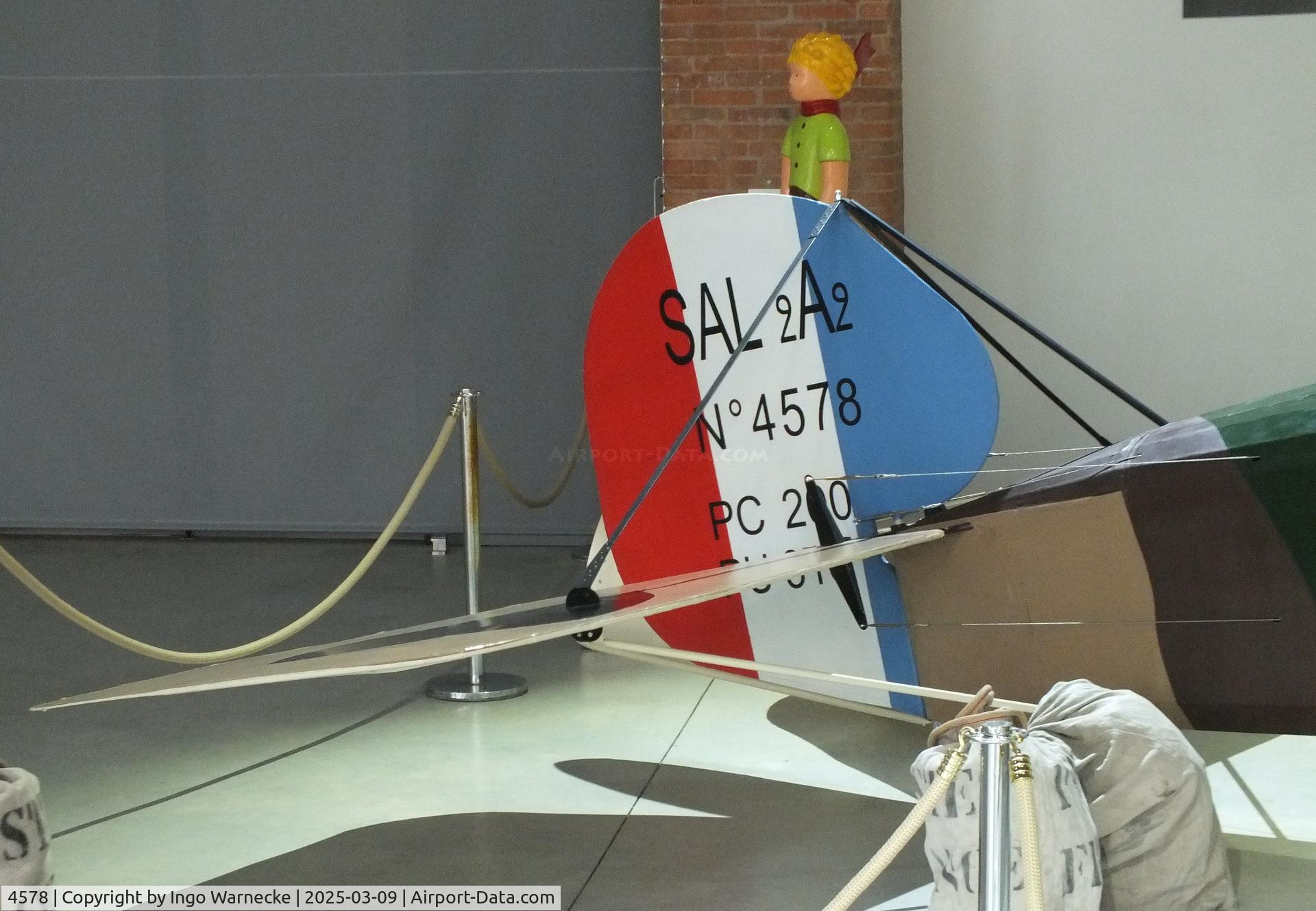 4578, 2019 Ailes Anciennes Salmson 2 A.2 replica C/N 01, Salmson (Ailes Anciennes) 2 A.2 replica at the l'Envol des Pionniers Museum at the former Toulouse Montaudran airport
