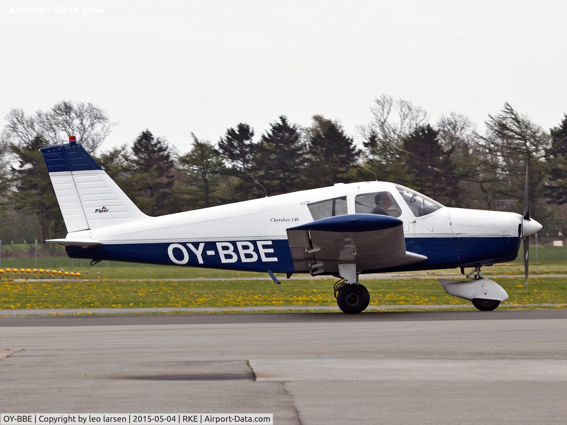 OY-BBE, 1965 Piper PA-28-140 Cherokee Cruiser C/N 28-20987, Roskilde 4.5.2025