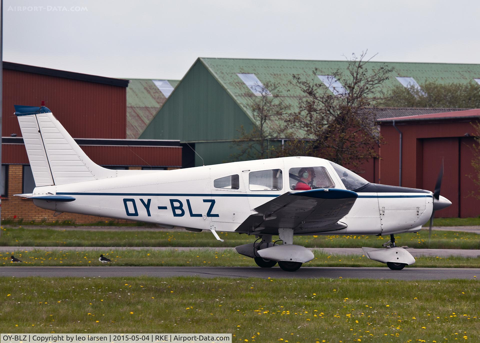 OY-BLZ, 1976 Piper PA-28-151 Cherokee Warrior C/N 28-7715092, Roskilde 4.5.2025