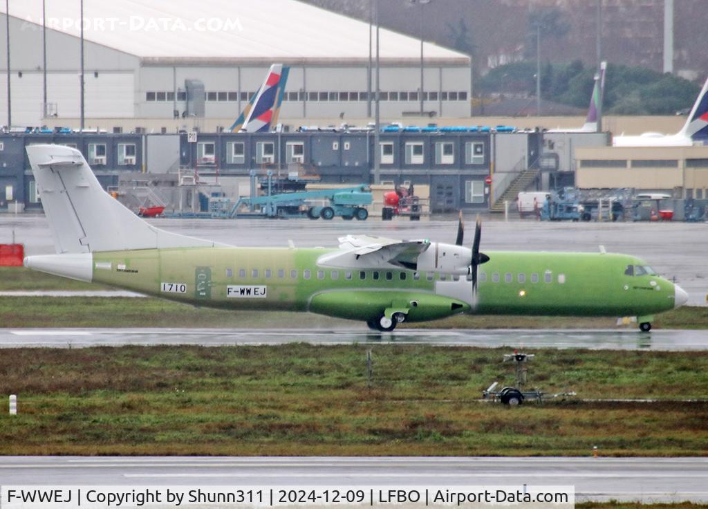 F-WWEJ, 2024 ATR 72-600 C/N 1710, C/n 1710 - For AZUL Linhas Aereas as PR-YXF
