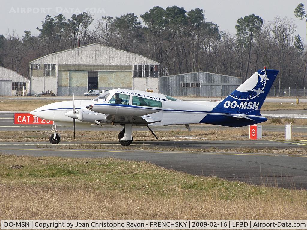 OO-MSN, Cessna 310R C/N 310R0562, Aerodata Surveys