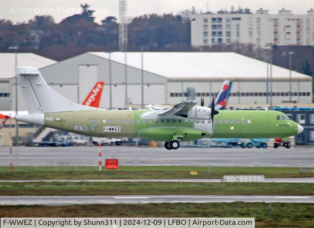 F-WWEZ, 2024 ATR 72-600 C/N 1678, C/n 1678 - For Air Tahiti as F-OPFS
