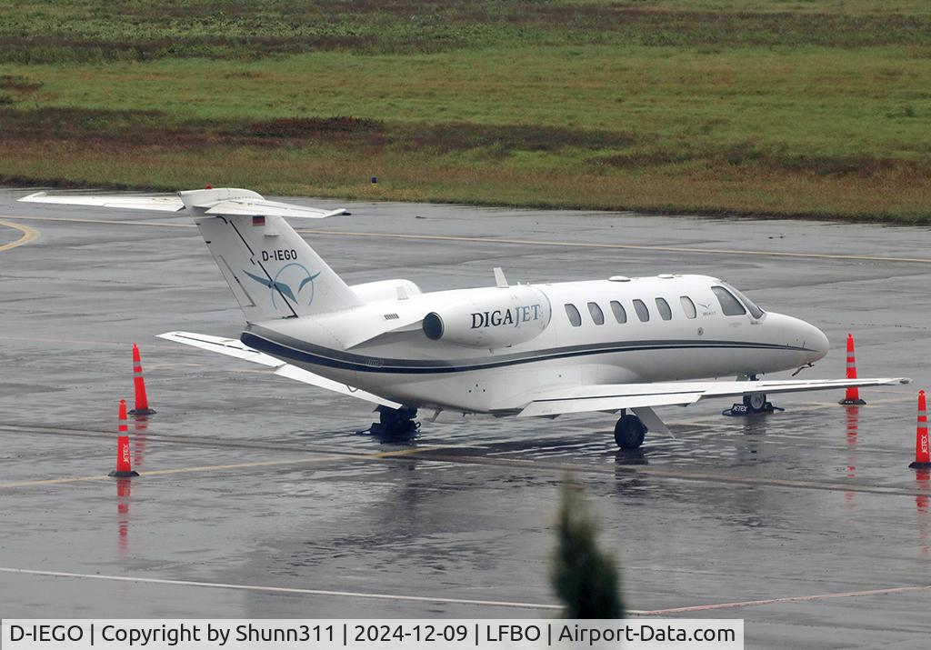 D-IEGO, 2007 Cessna 510 Citation Mustang Citation Mustang C/N 510-0048, Parked at the General Aviation area...