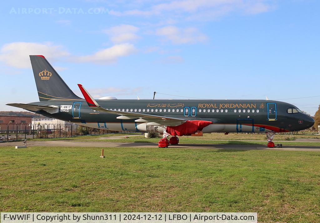 F-WWIF, 2024 Airbus A320-271N C/N 12384, C/n 12384 - To be JY-RAC