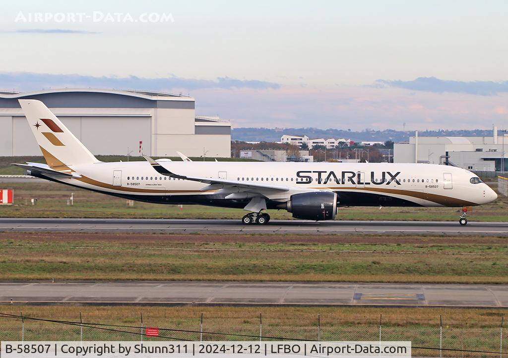 B-58507, 2024 Airbus A350-941 C/N 0698, Delivery day...