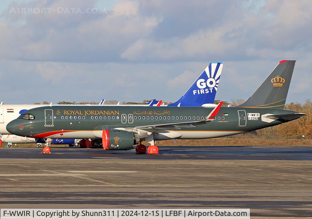 F-WWIR, 2024 Airbus A320-271 N C/N 12292, C/n 12292 - To be JY-RAA