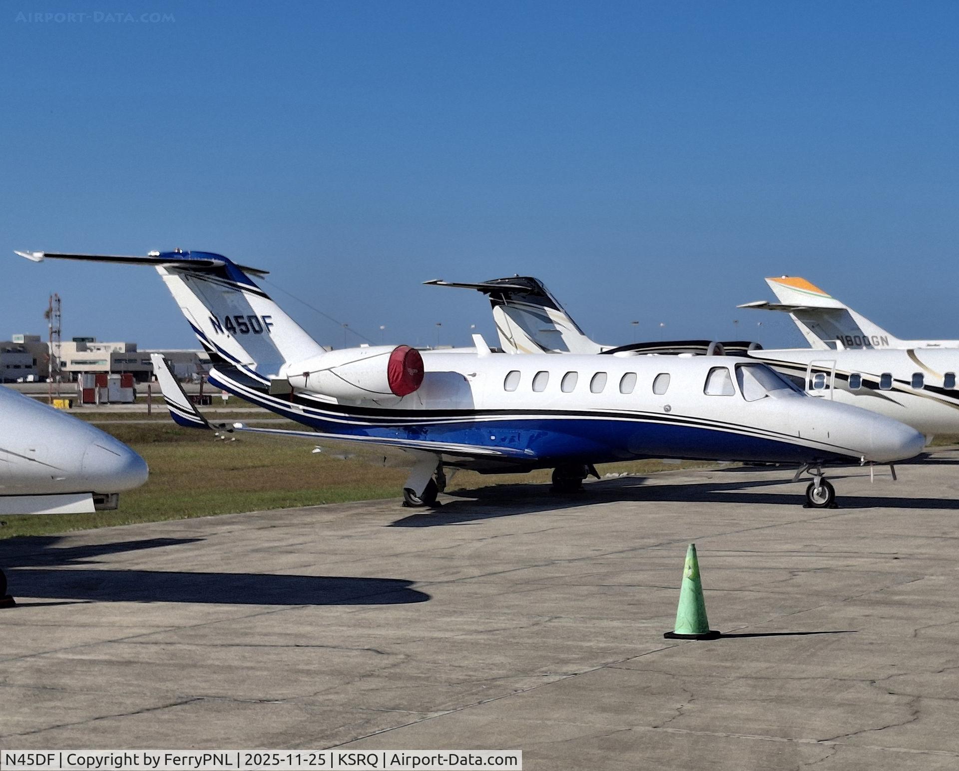 N45DF, 2008 Cessna 525A CitationJet CJ2+ C/N 525A0430, Forcountry Ce525A