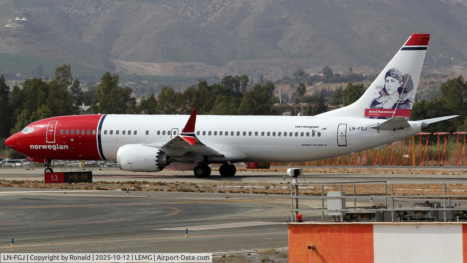 LN-FGJ, 2022 Boeing 737-8 MAX C/N 65903, at agp