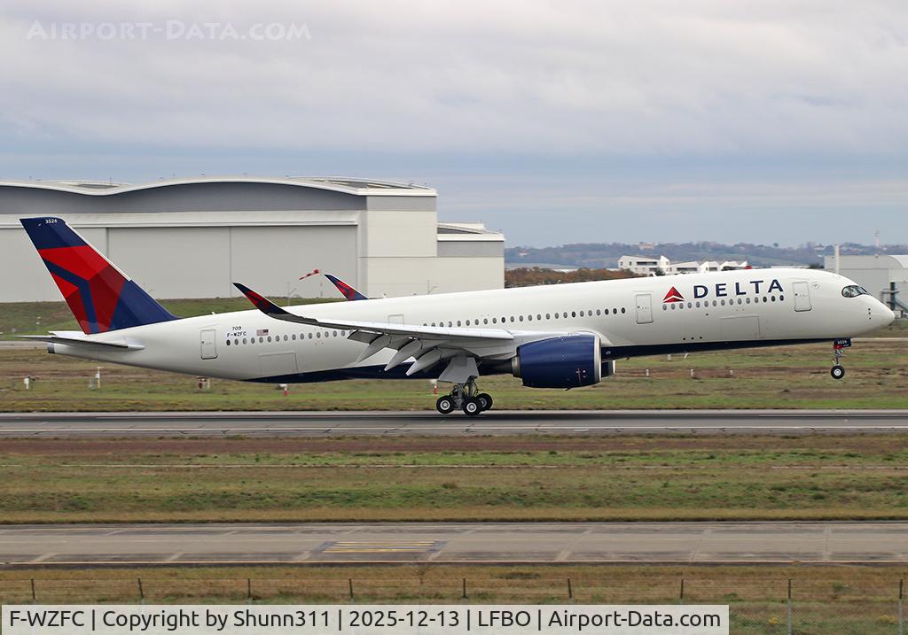 F-WZFC, 2024 Airbus A350-941 C/N 0709, C/n 0709 - To be N526DN