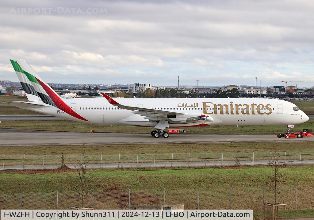 F-WZFH, 2025 Airbus A350-941 C/N 0695, C/n 0695 - To be A6-EXH