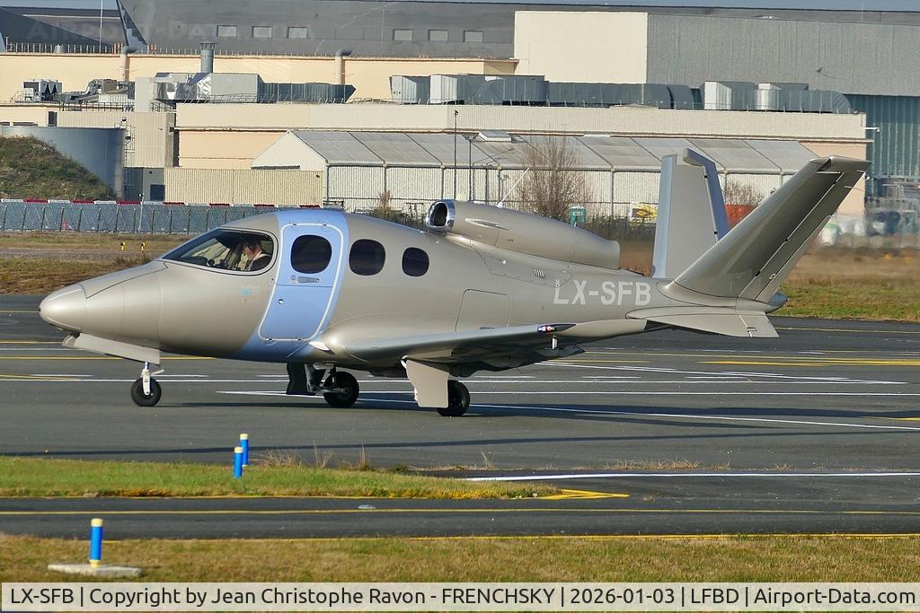 LX-SFB, 2024 Cirrus SF50 G2+ Vision C/N 0516, Jetfly Aviation