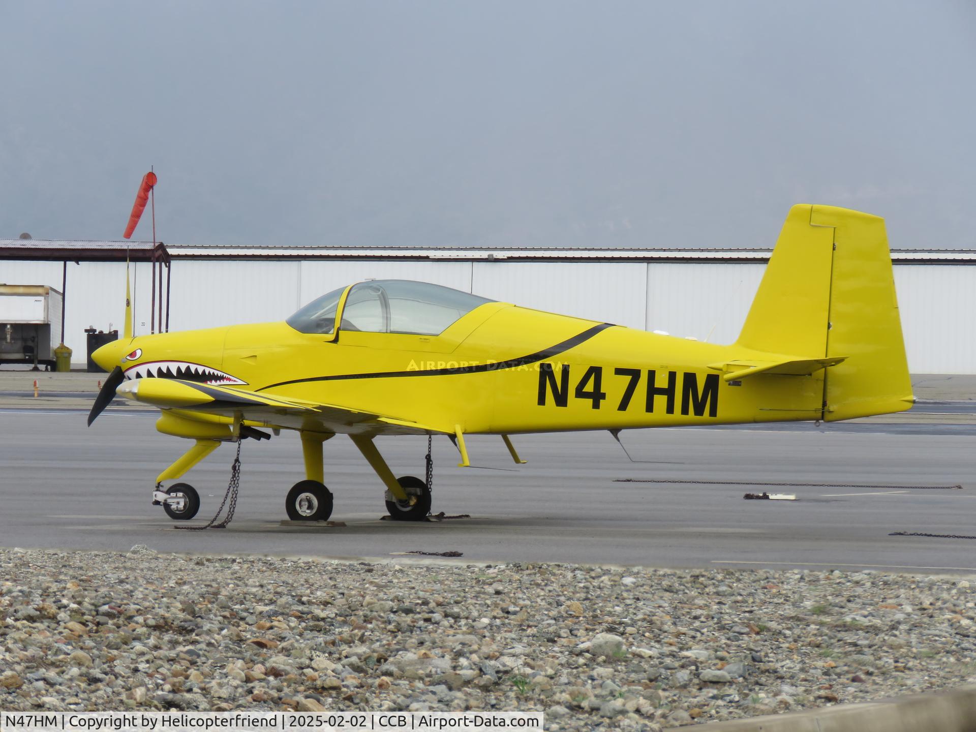 N47HM, 2020 Vans RV-7A C/N 74610, Parked