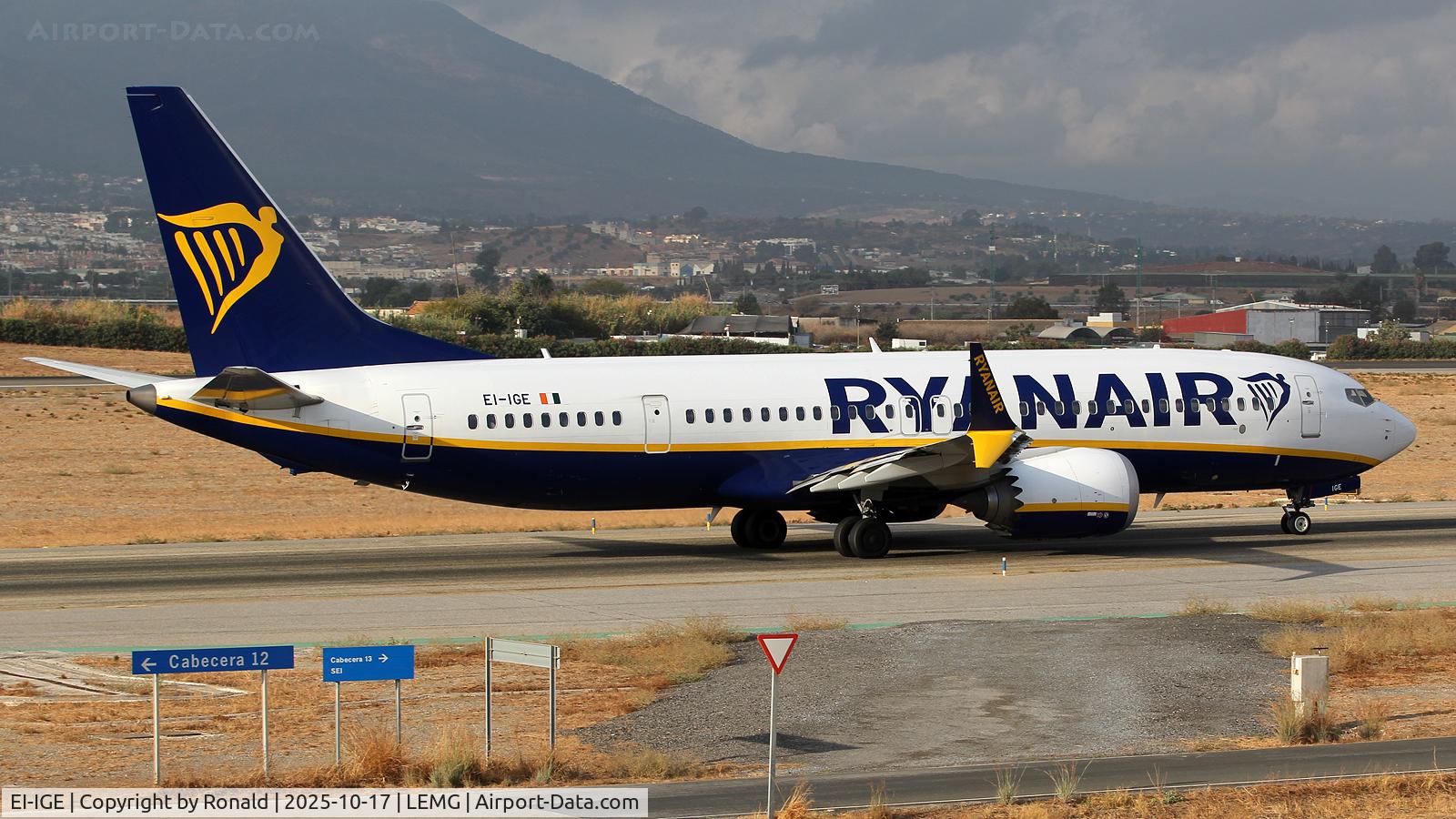 EI-IGE, 2023 Boeing 737-8-200 MAX C/N 67071, at agp