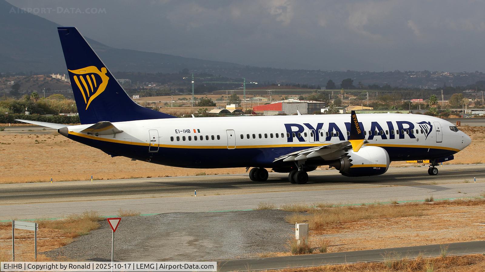 EI-IHB, 2023 Boeing 737-8-200 MAX C/N 67082, at agp