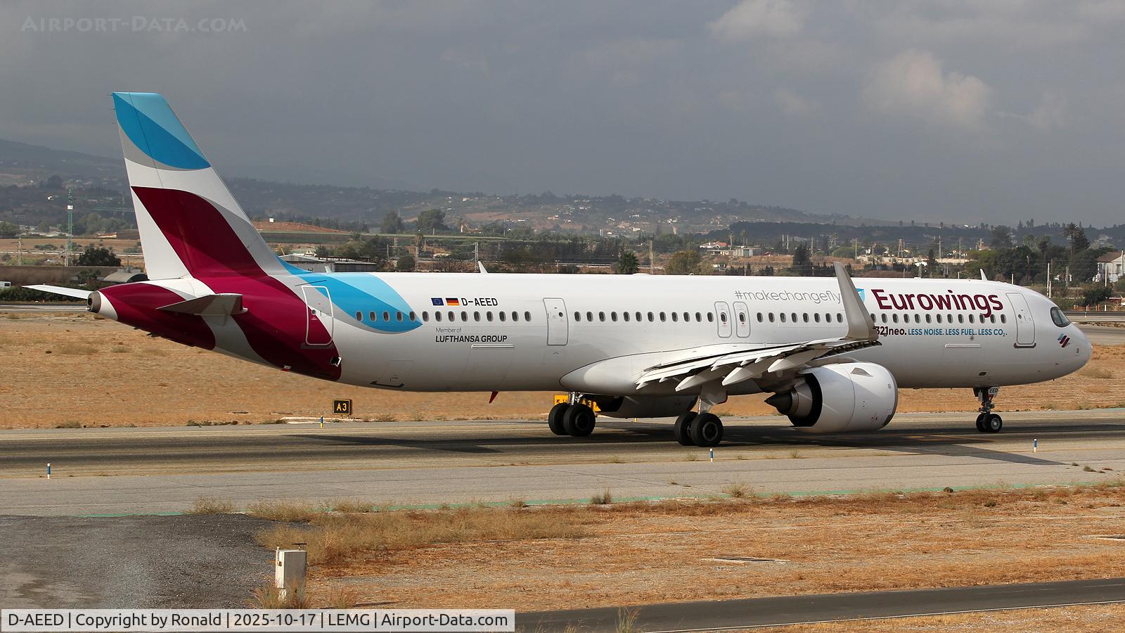 D-AEED, 2023 Airbus A321-252NX C/N 11641, at agp