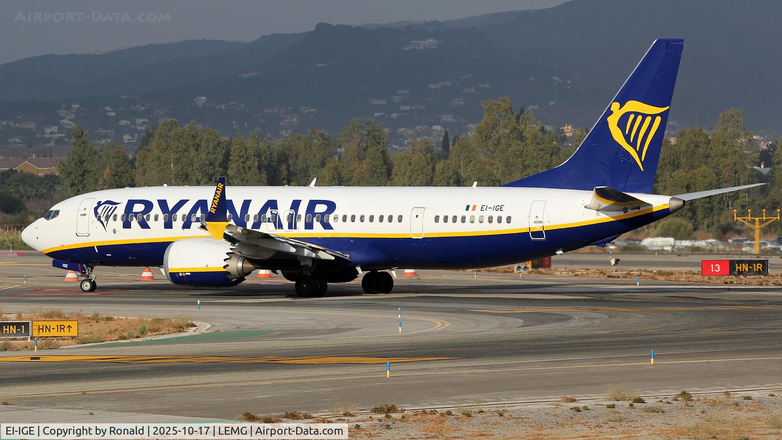 EI-IGE, 2023 Boeing 737-8-200 MAX C/N 67071, at agp