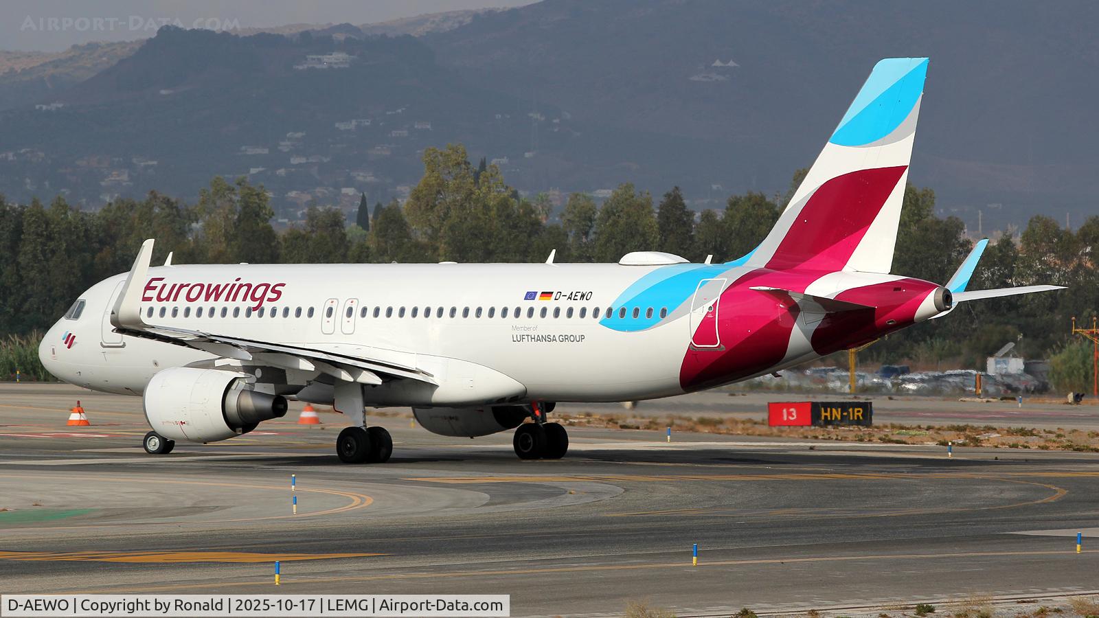 D-AEWO, 2016 Airbus A320-214 C/N 7394, at agp