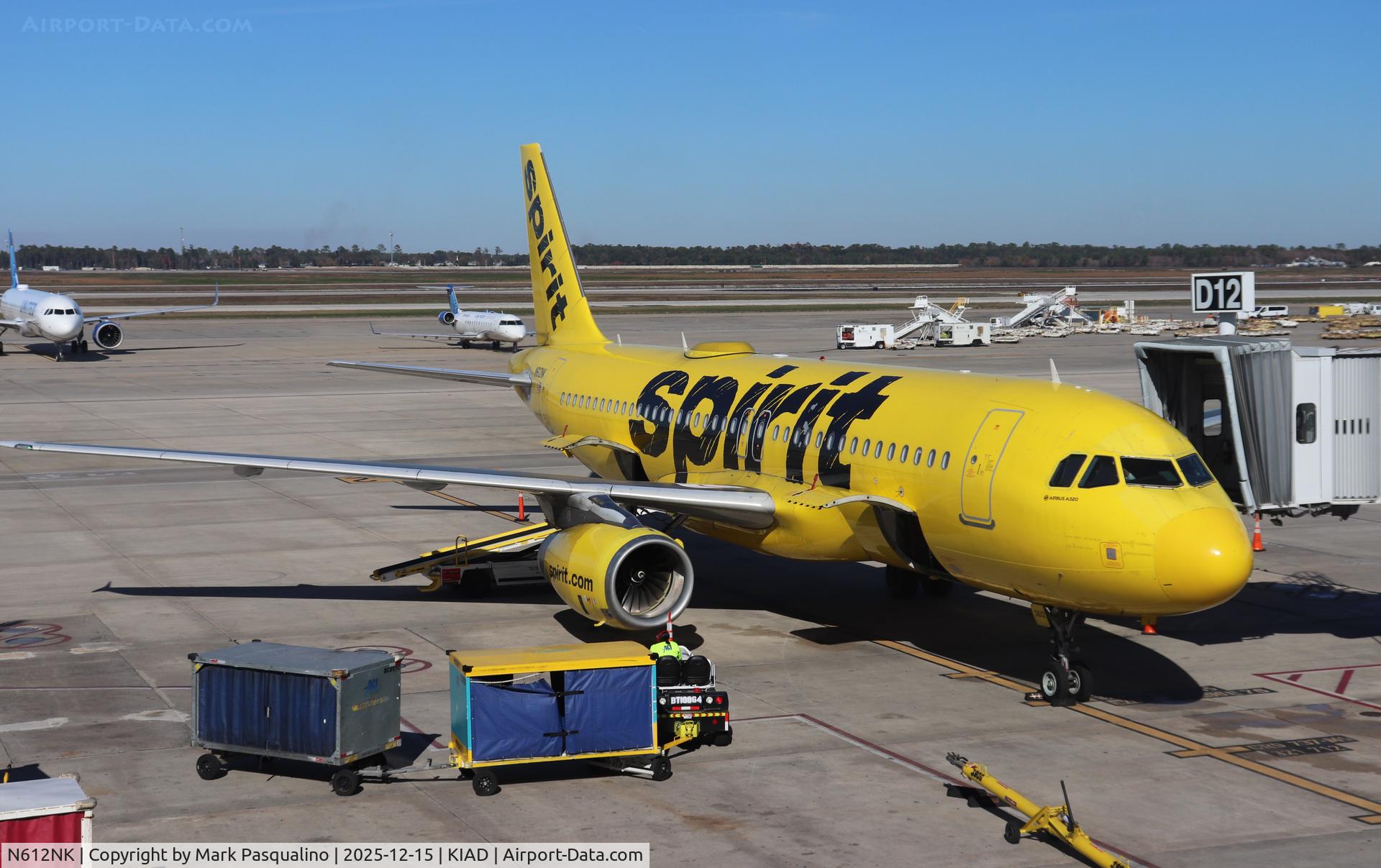 N612NK, 2012 Airbus A320-232 C/N 5029, Airbus A320-232