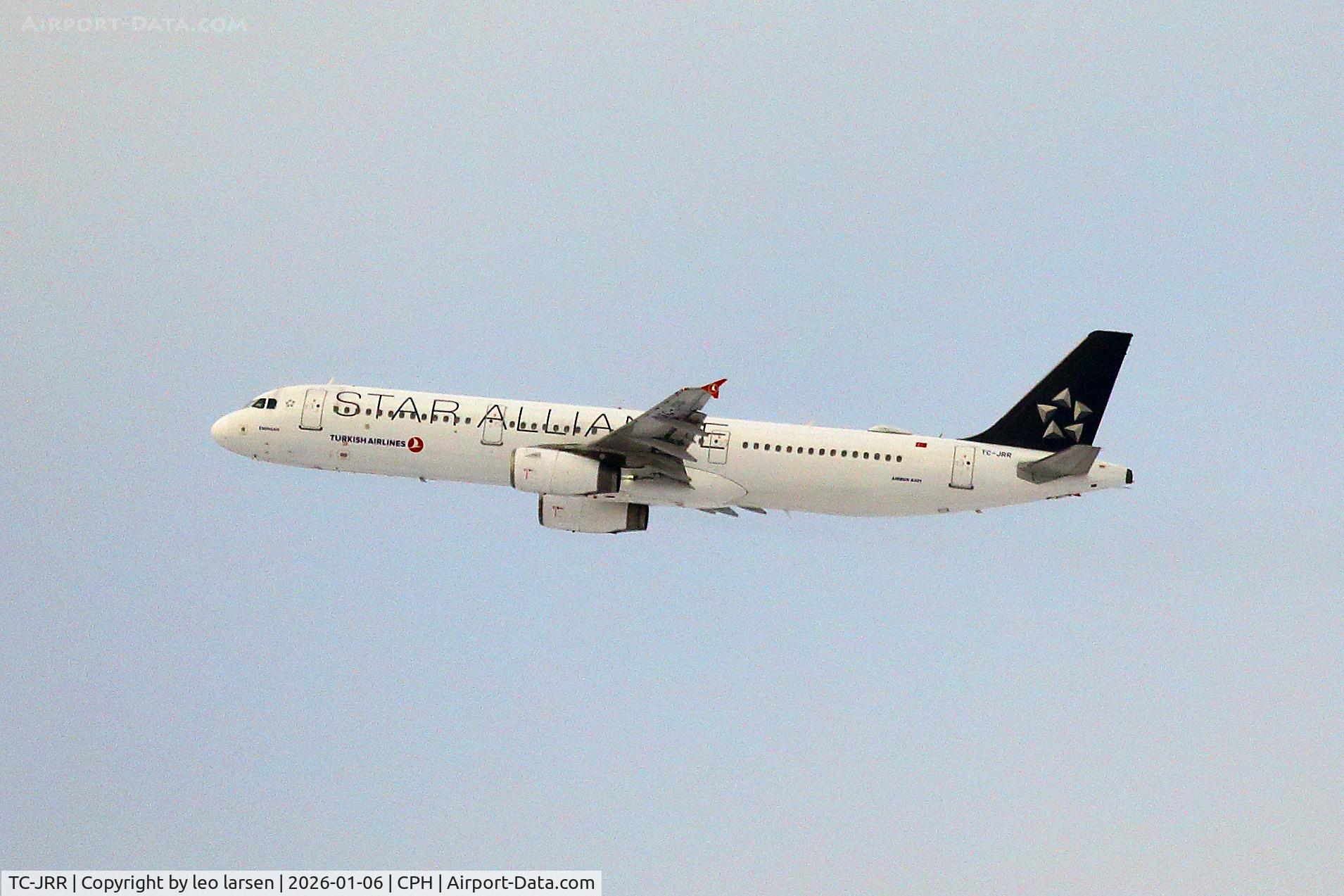 TC-JRR, 2011 Airbus A321-231 C/N 4706, Copenhagen 6.1.2026