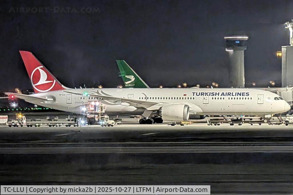 TC-LLU, Boeing 787-9 Dreamliner Dreamliner C/N 65819, Parked