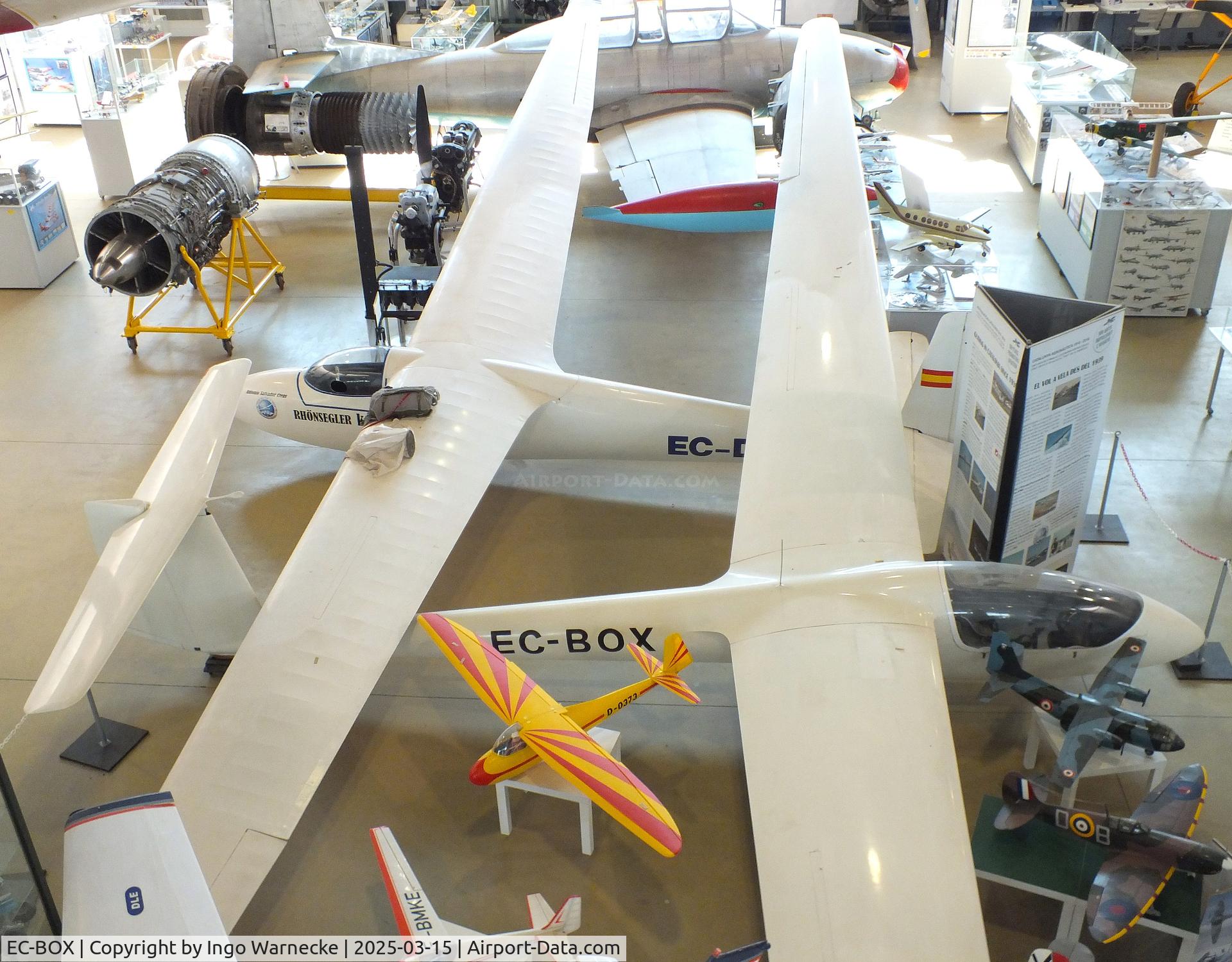 EC-BOX, 1968 Bolkow Phoebus C C/N 841, Bölkow Phoebus C at the FPAC (Fundació Parc Aeronàutic de Catalunya) Centre Cultural Aeronàutic, Barcelona El Prat airport