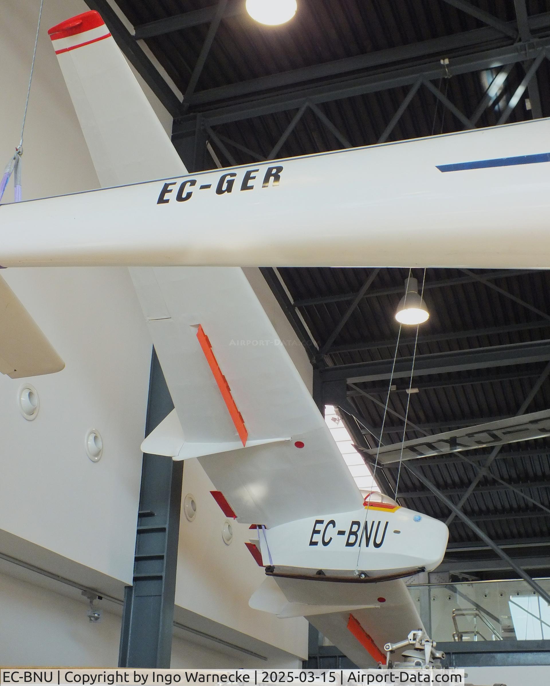 EC-BNU, Fauvel AV-36 C/N 151, Fauvel AV-36 at the FPAC (Fundació Parc Aeronàutic de Catalunya) Centre Cultural Aeronàutic, Barcelona El Prat airport