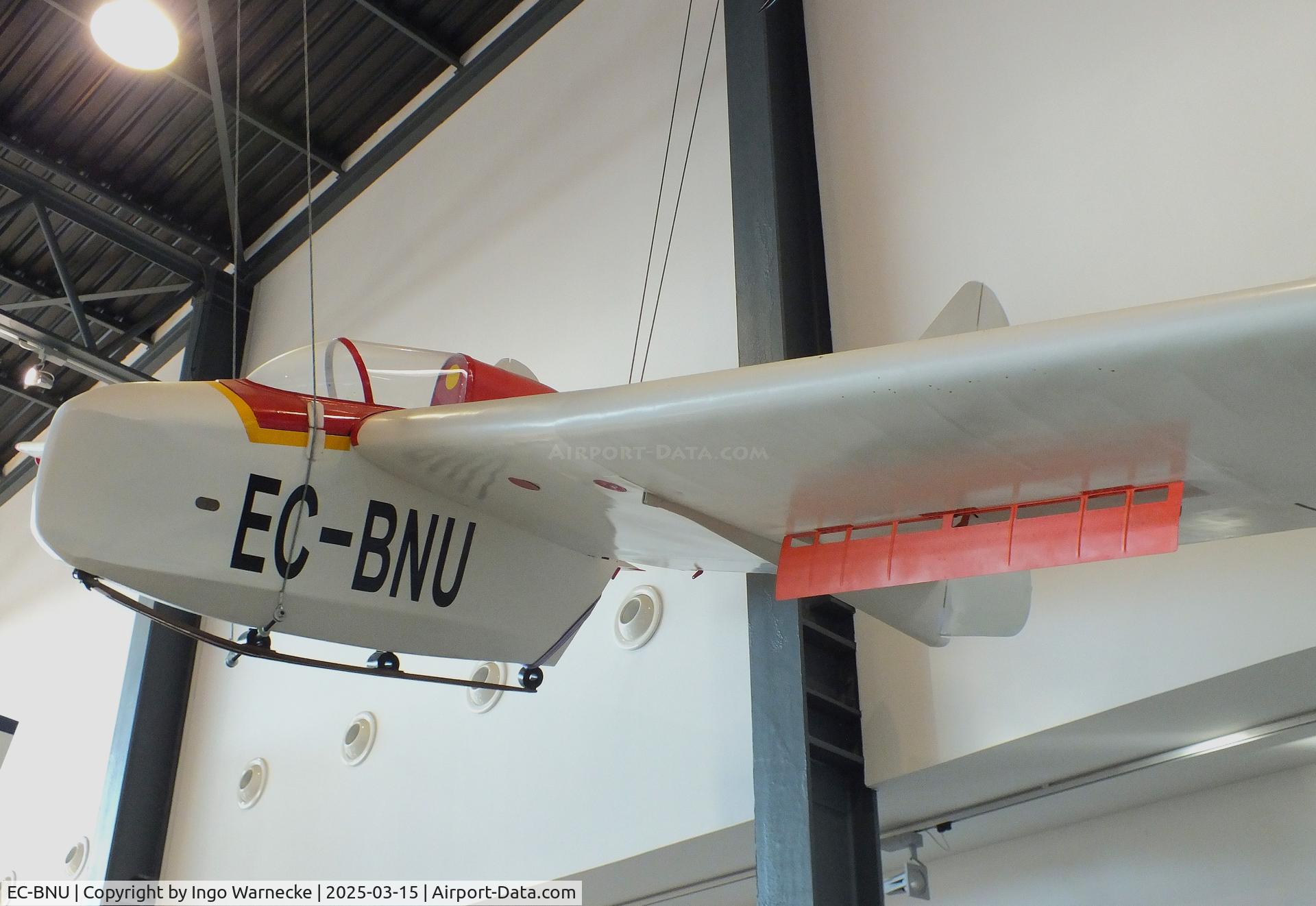 EC-BNU, Fauvel AV-36 C/N 151, Fauvel AV-36 at the FPAC (Fundació Parc Aeronàutic de Catalunya) Centre Cultural Aeronàutic, Barcelona El Prat airport