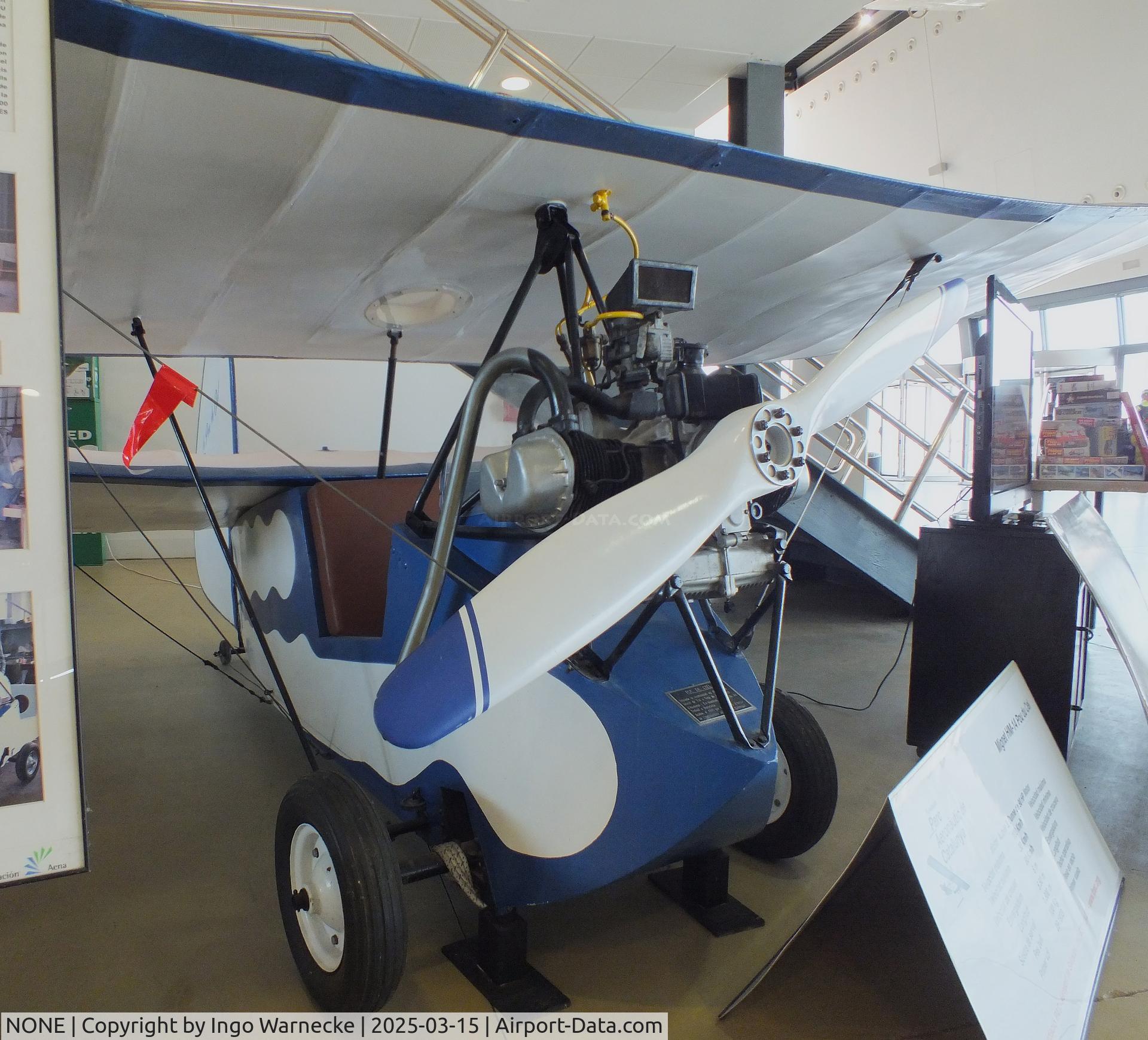 NONE, 1935 Mignet HM.14 Pou-du-Ciel C/N 01, Mignet (FAEET) HM.14 Pou-du-Ciel at the FPAC (Fundació Parc Aeronàutic de Catalunya) Centre Cultural Aeronàutic, Barcelona El Prat airport