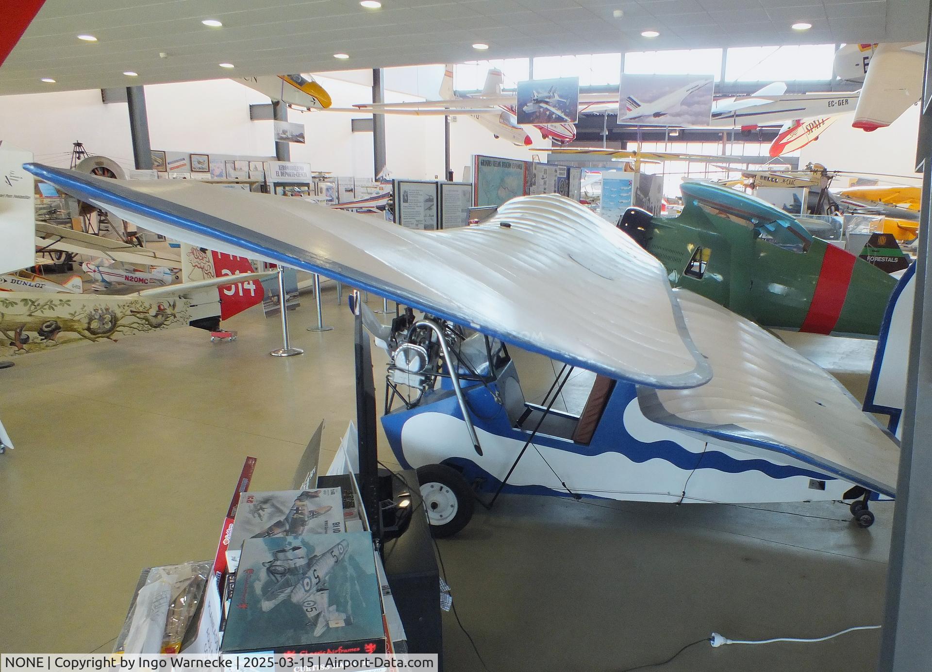 NONE, 1935 Mignet HM.14 Pou-du-Ciel C/N 01, Mignet (FAEET) HM.14 Pou-du-Ciel at the FPAC (Fundació Parc Aeronàutic de Catalunya) Centre Cultural Aeronàutic, Barcelona El Prat airport