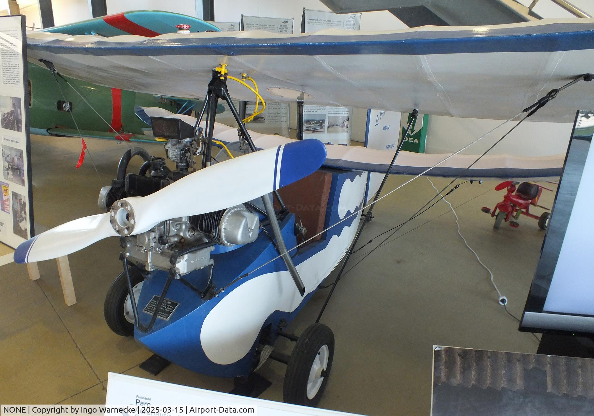 NONE, 1935 Mignet HM.14 Pou-du-Ciel C/N 01, Mignet (FAEET) HM.14 Pou-du-Ciel at the FPAC (Fundació Parc Aeronàutic de Catalunya) Centre Cultural Aeronàutic, Barcelona El Prat airport
