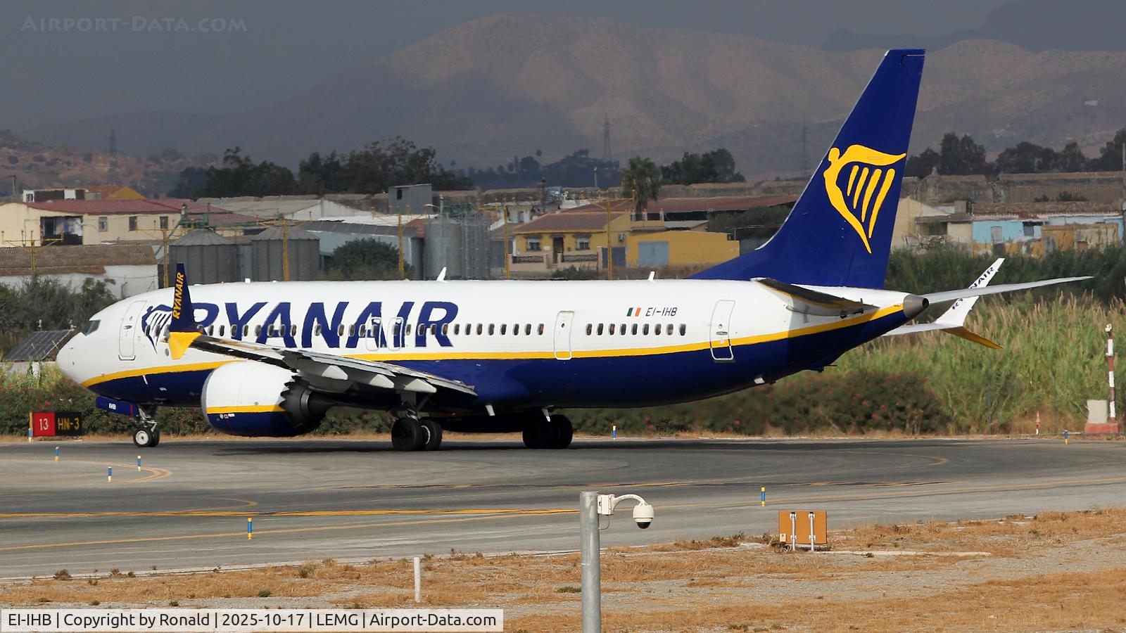 EI-IHB, 2023 Boeing 737-8-200 MAX C/N 67082, at agp