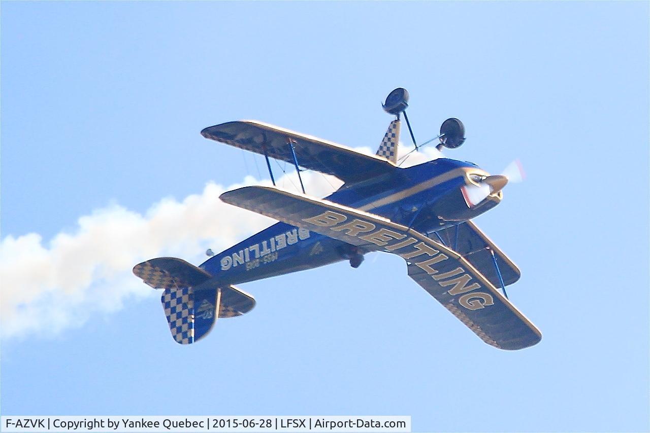 F-AZVK, 1935 Bucker Bu-131 Jungmann C/N 27, Bücker Bu 131B Jungmann, On display, Luxeuil-St Sauveur Air Base 116 (LFSX)