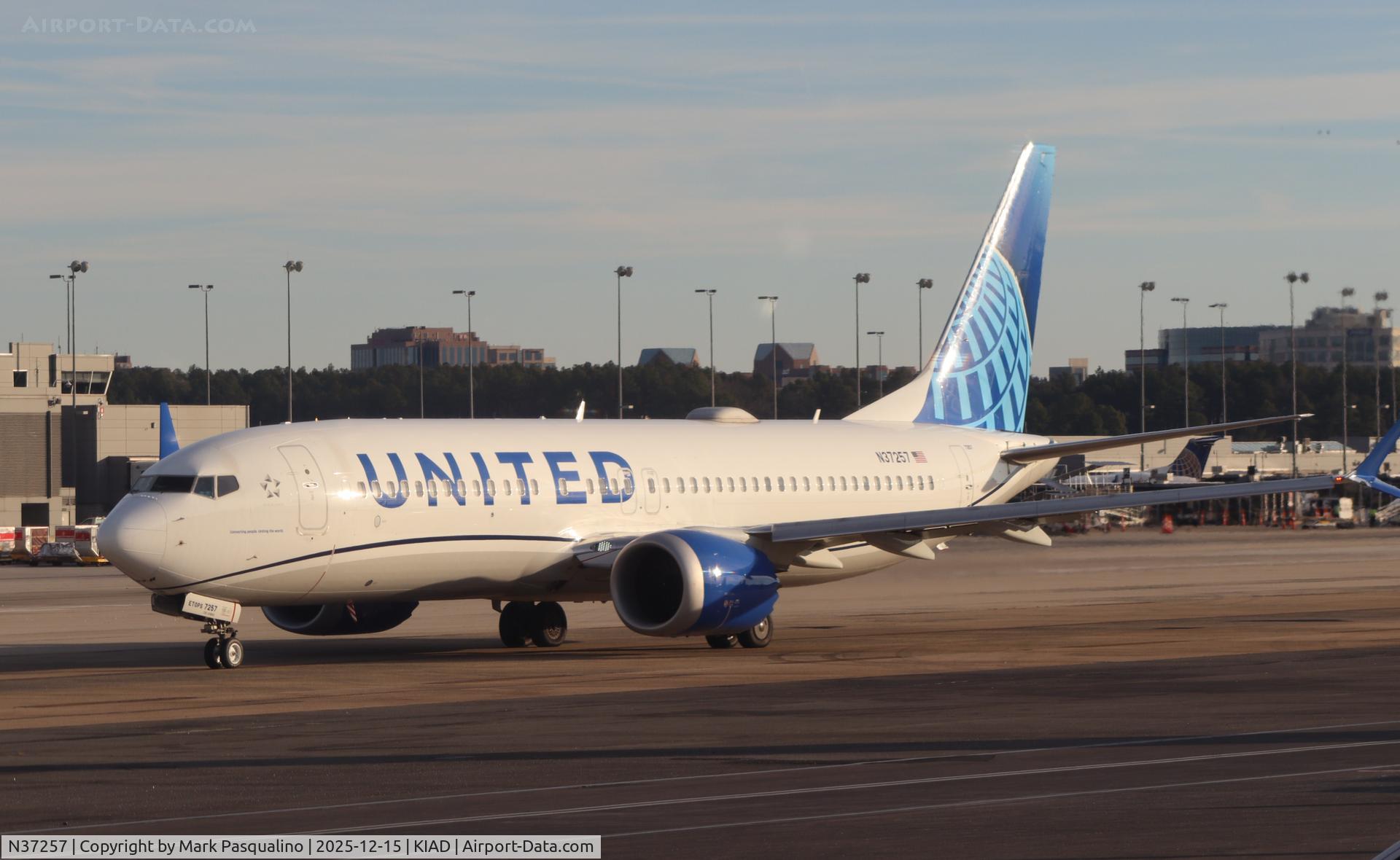 N37257, 2021 Boeing 737-8 MAX C/N 43442, Boeing 737-8 MAX