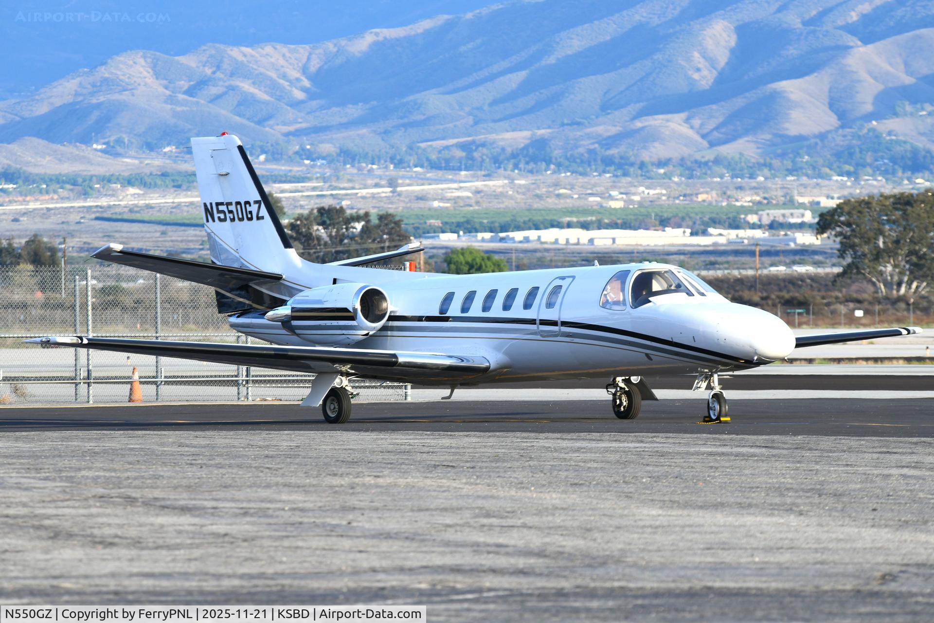 N550GZ, 1979 Cessna 550 Citation II C/N F550-0092, Flybynight Ce550