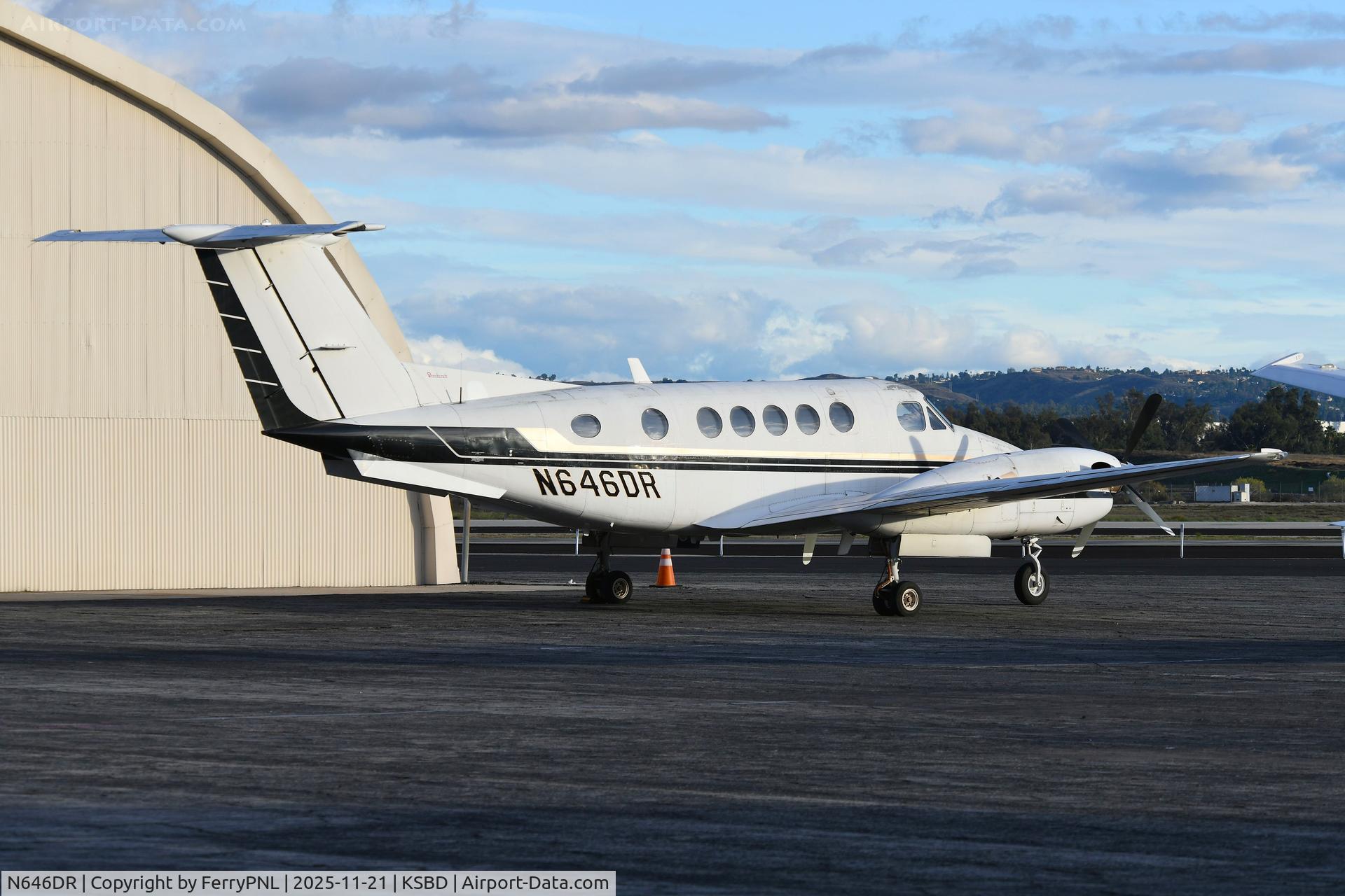 N646DR, 1980 Beech 200 C/N BB-646, Wilderness Aircraft Co Be200