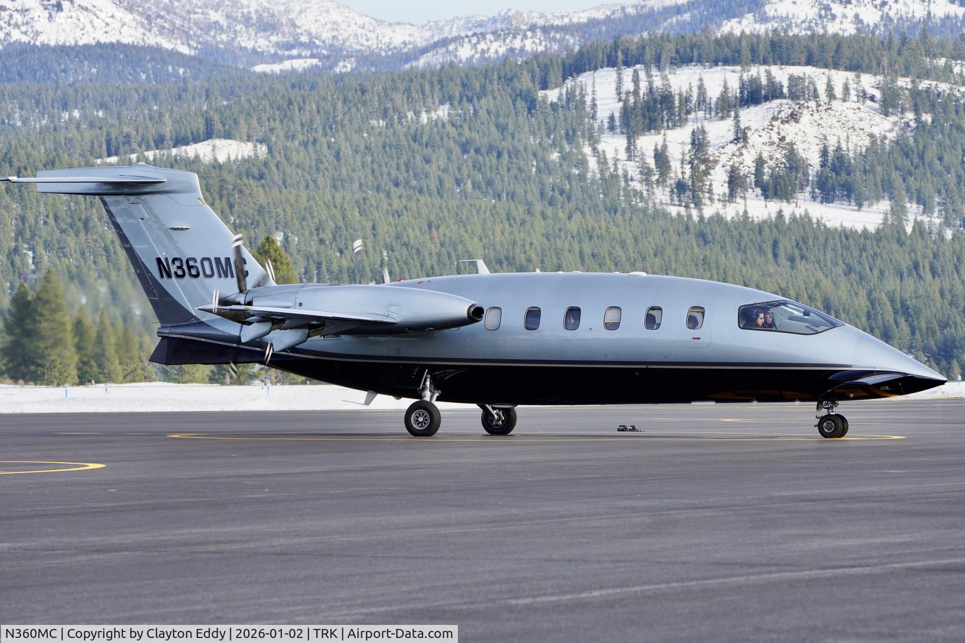 N360MC, 2006 Piaggio P-180 Avanti II C/N 1119, Truckee Tahoe airport in California 2026