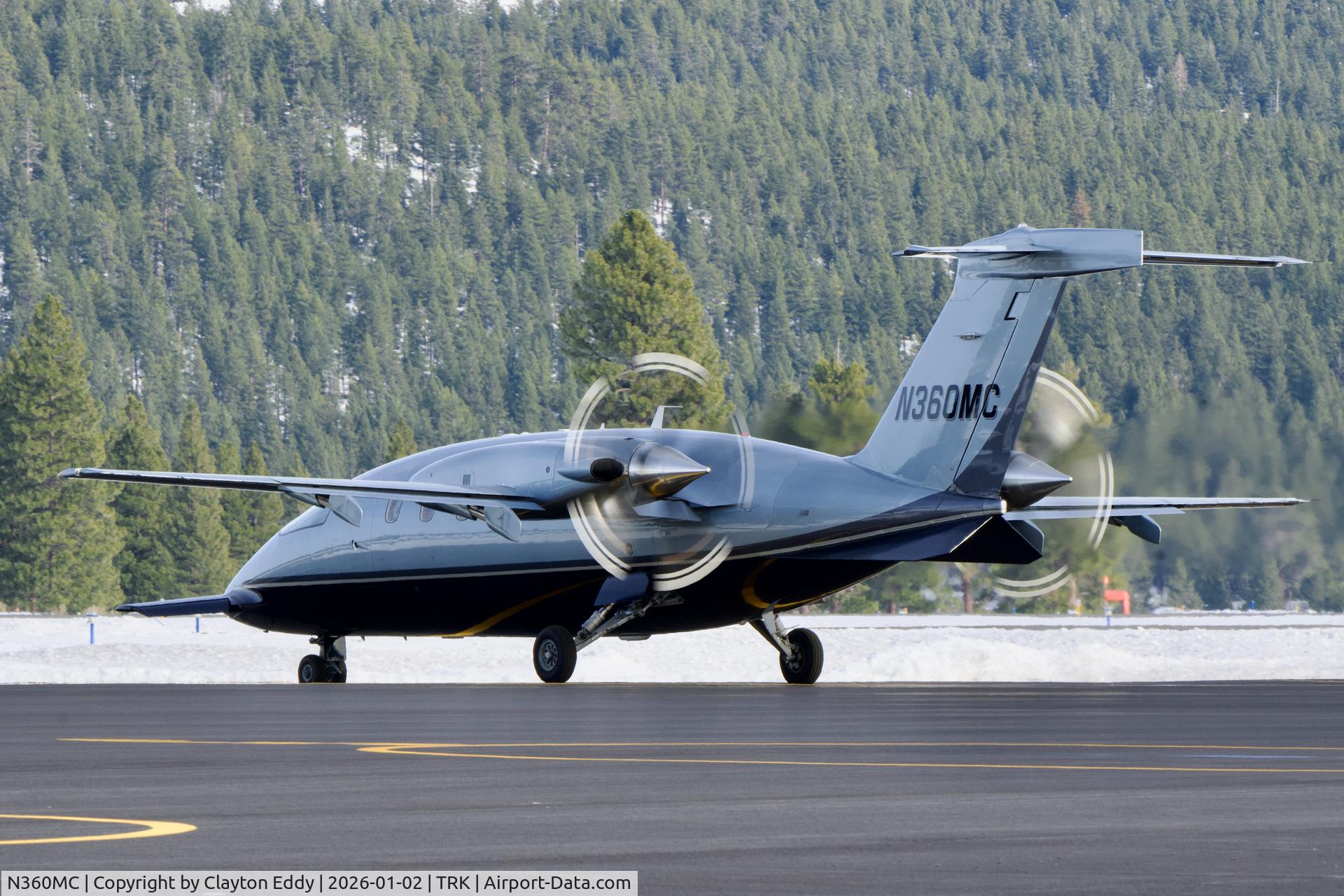 N360MC, 2006 Piaggio P-180 Avanti II C/N 1119, Truckee Tahoe airport in California 2026