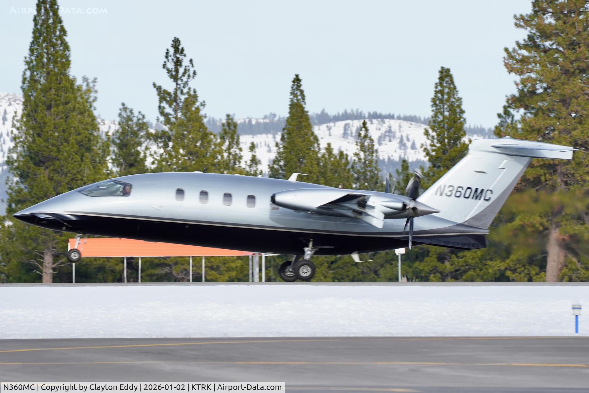 N360MC, 2006 Piaggio P-180 Avanti II C/N 1119, Truckee Tahoe airport in California 2026