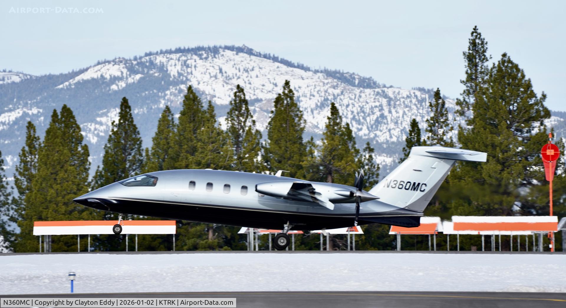 N360MC, 2006 Piaggio P-180 Avanti II C/N 1119, Truckee Tahoe airport in California 2026